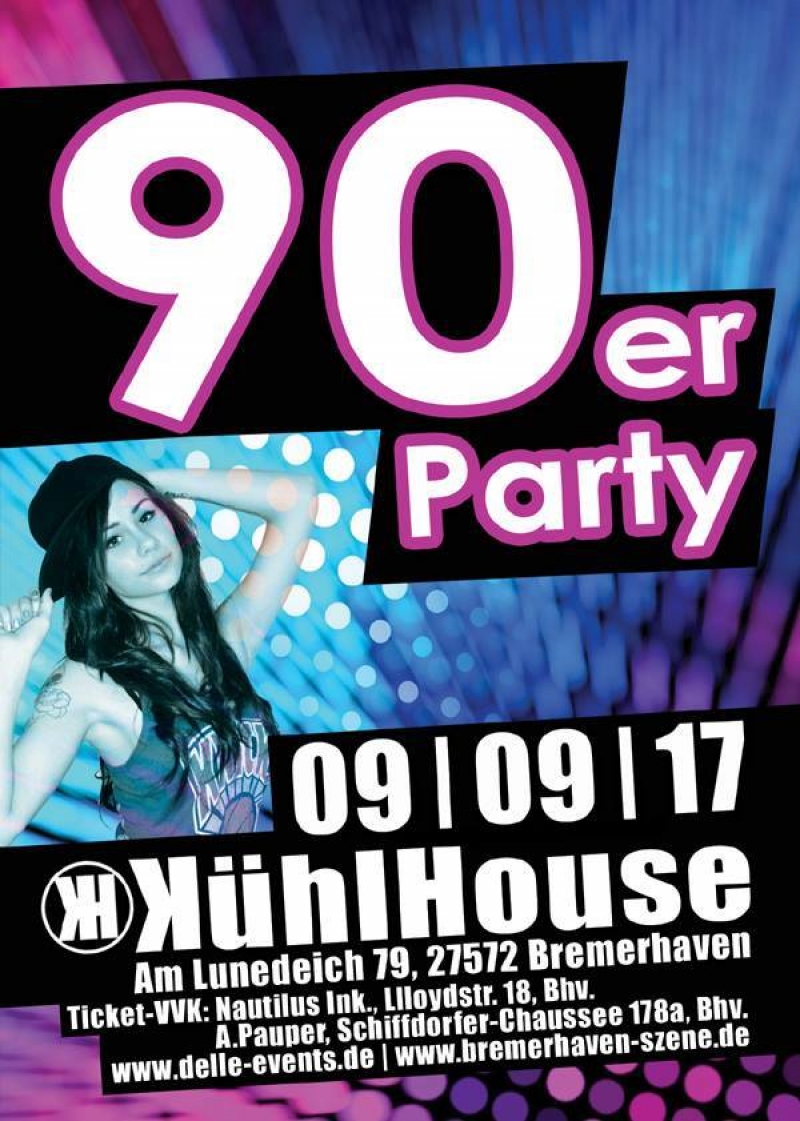 90er Party Kühlhouse