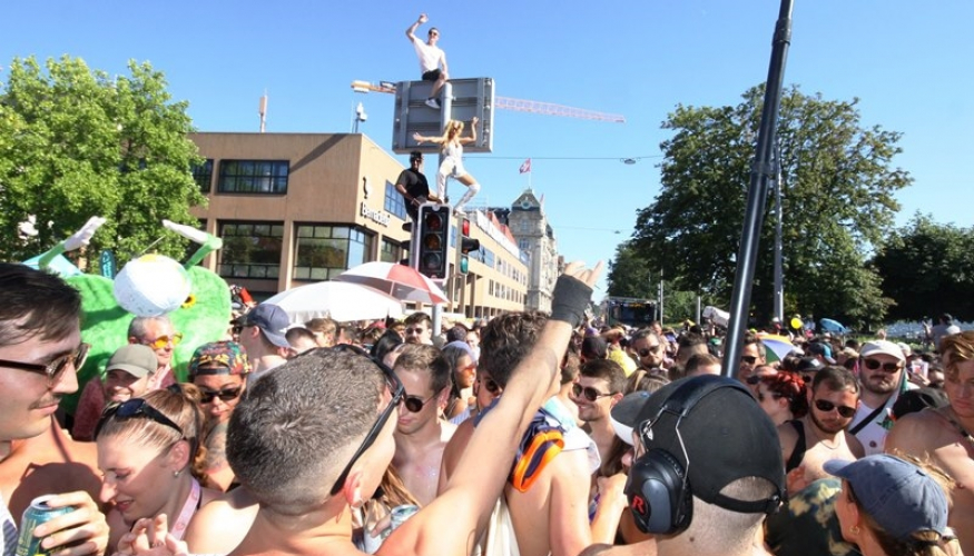 Street Parade Zürich vom 10.08.2024